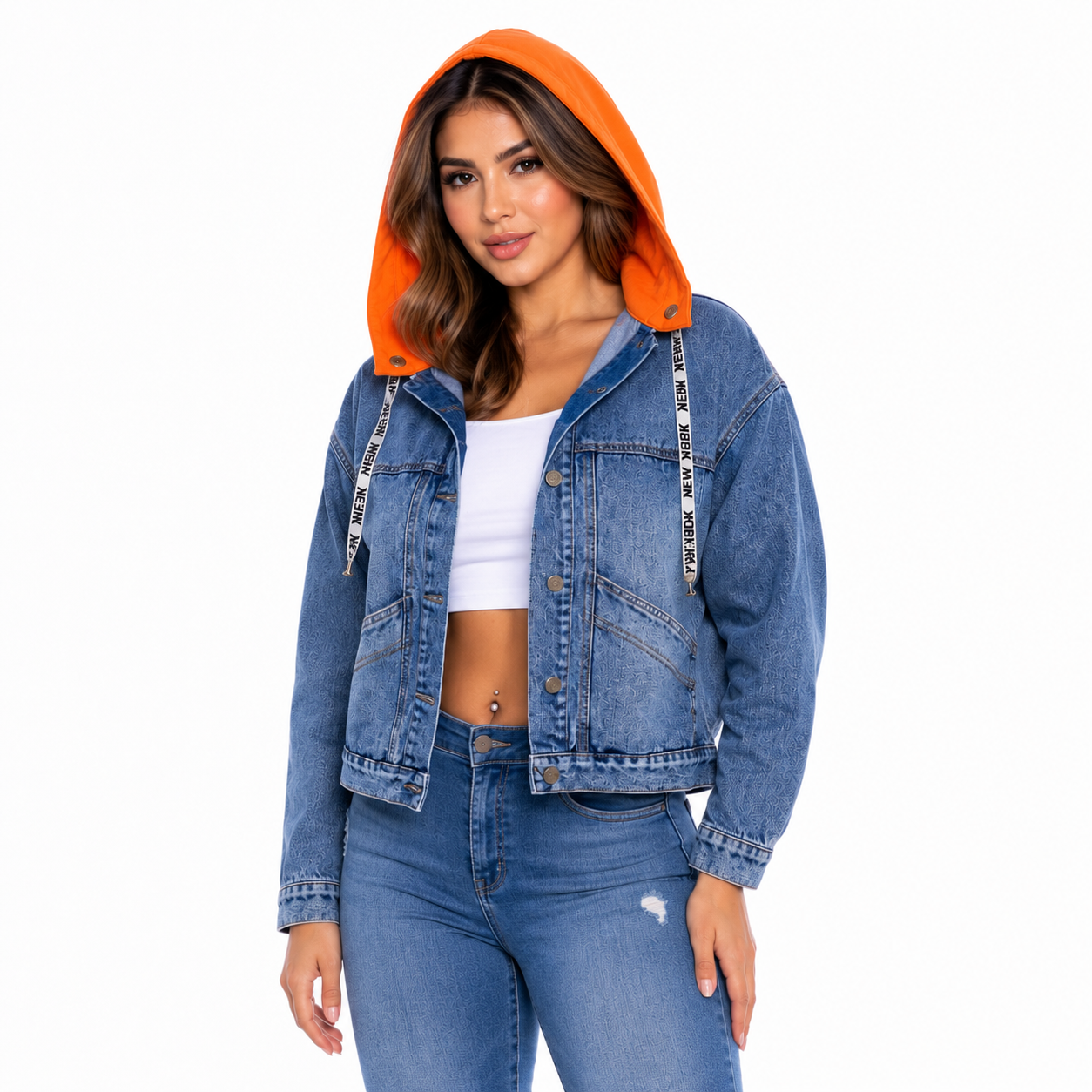 CASACA JEAN MUJER JACKET - 2