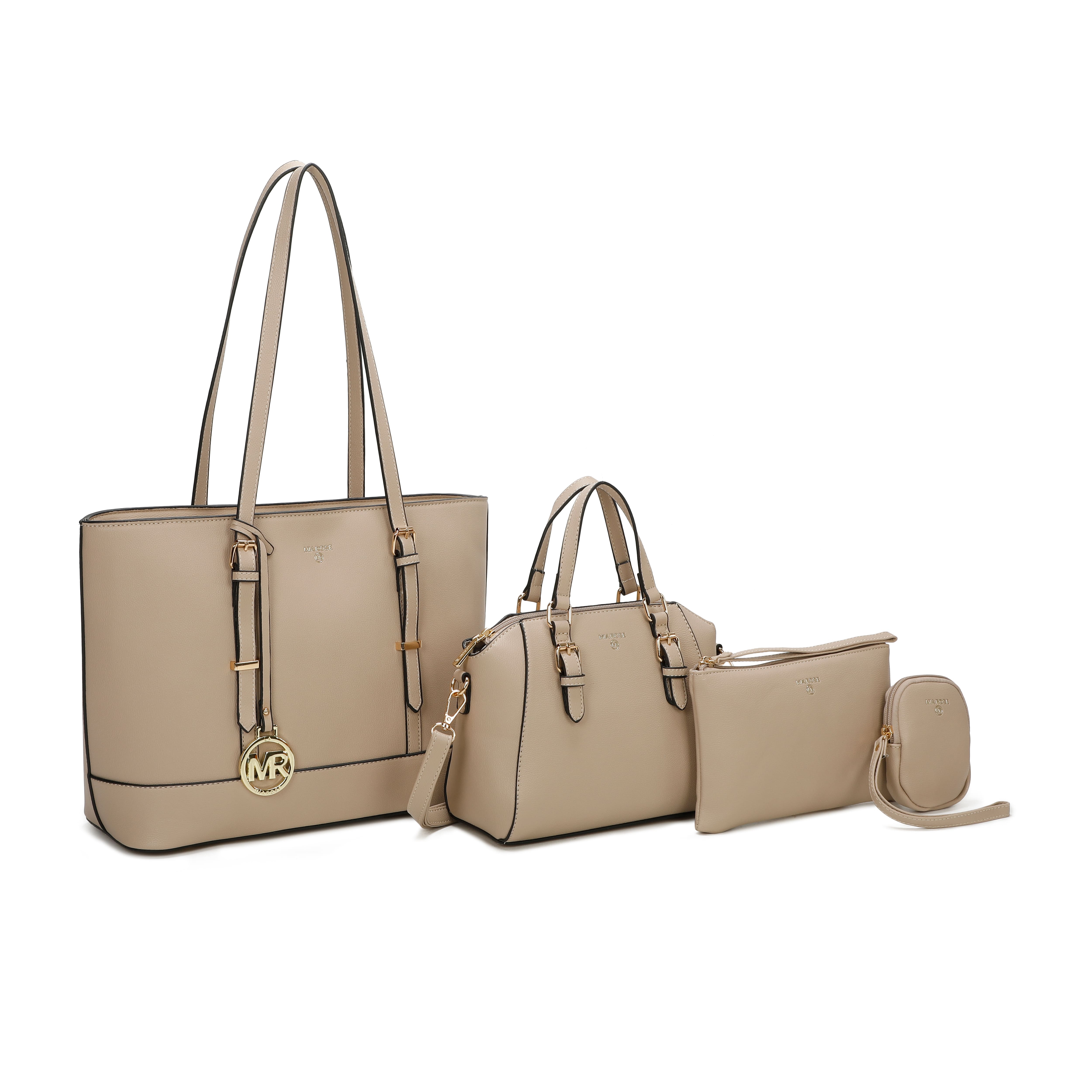 SET DE CARTERAS BELISA PARA MUJER- MIA ROSE (4 PZS) - 2