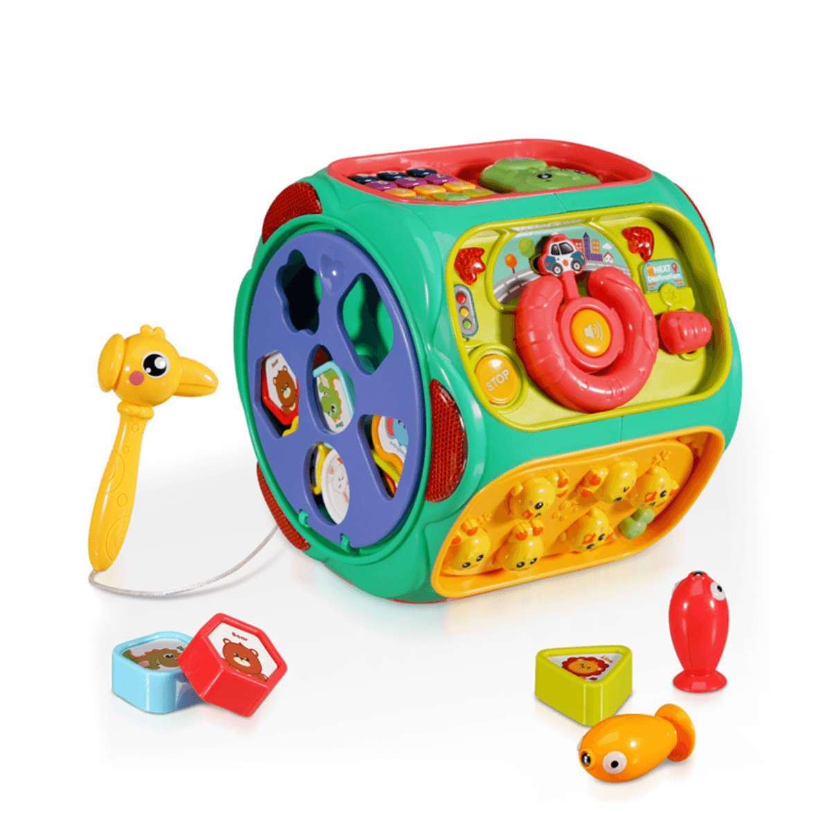 EL CUBO INTERACTIVO 6 EN 1 QUE ACELERA LA ESTIMULACIÓN TEMPRANA Y MOTRICIDAD FINA DE TU BEBÉ - 2