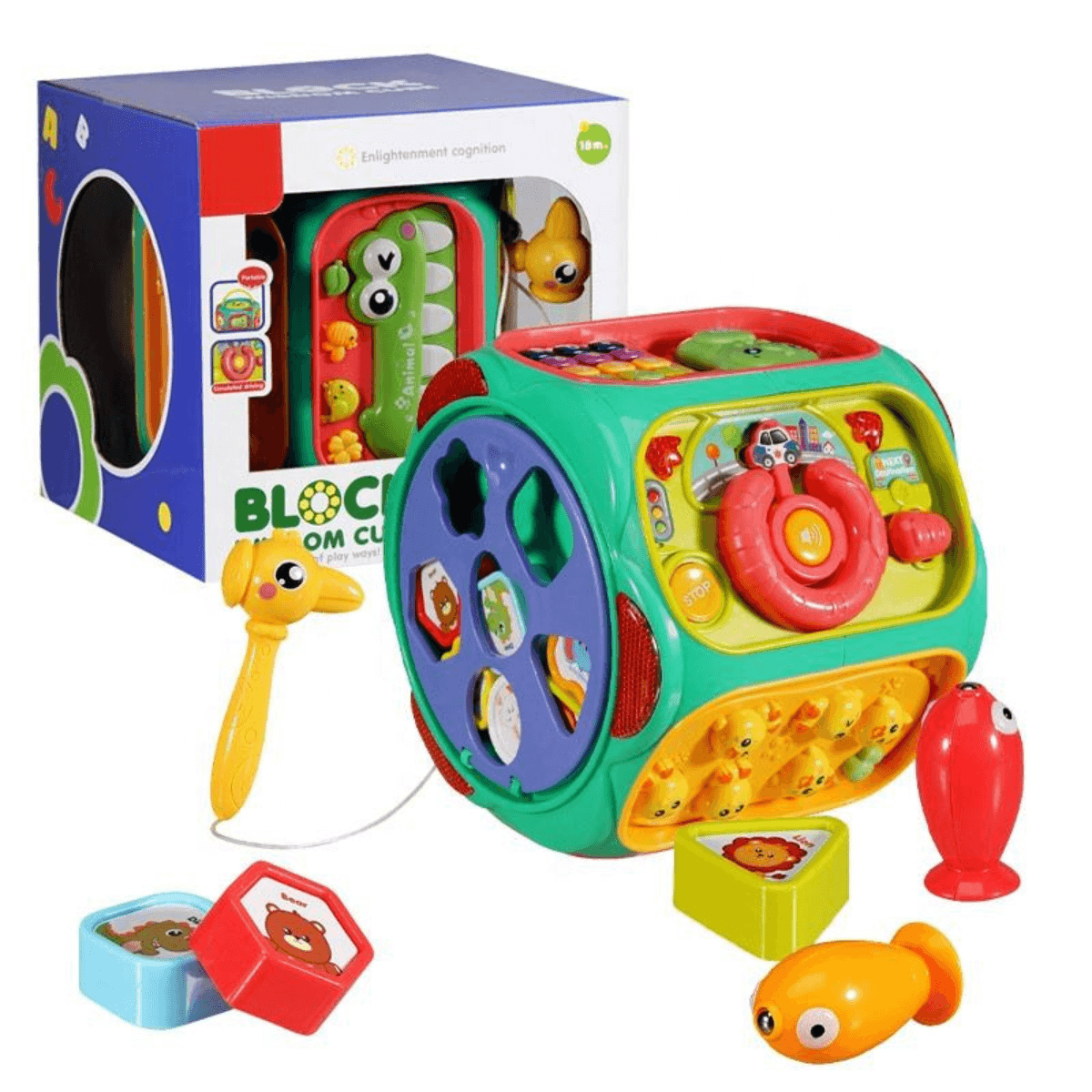 EL CUBO INTERACTIVO 6 EN 1 QUE ACELERA LA ESTIMULACIÓN TEMPRANA Y MOTRICIDAD FINA DE TU BEBÉ - 3