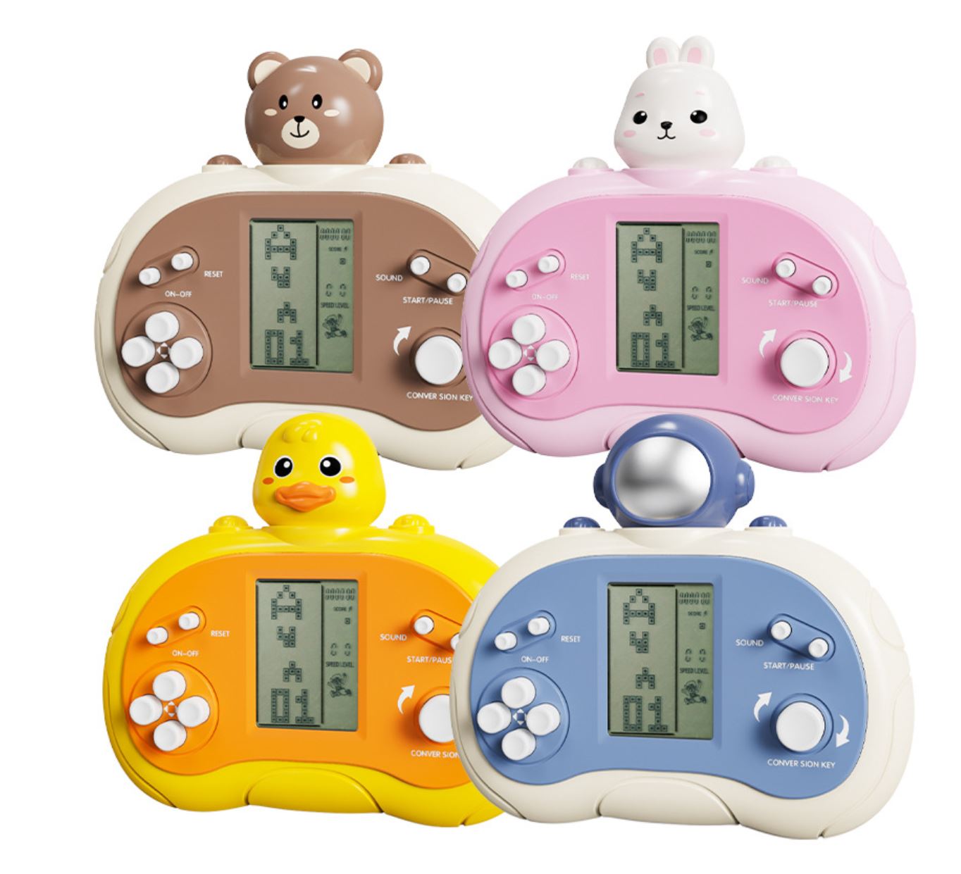 VIDEOJUEGO FOREMANSHOP JUEGO ELECTRONICO RETRO PORTATIL NIÑOS - 1