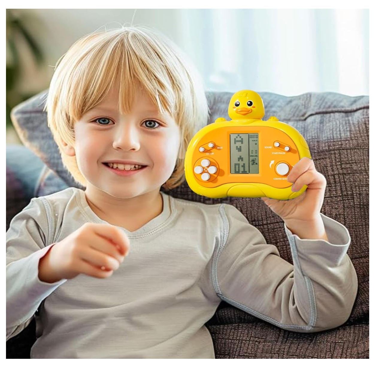 VIDEOJUEGO FOREMANSHOP JUEGO ELECTRONICO RETRO PORTATIL NIÑOS - 3