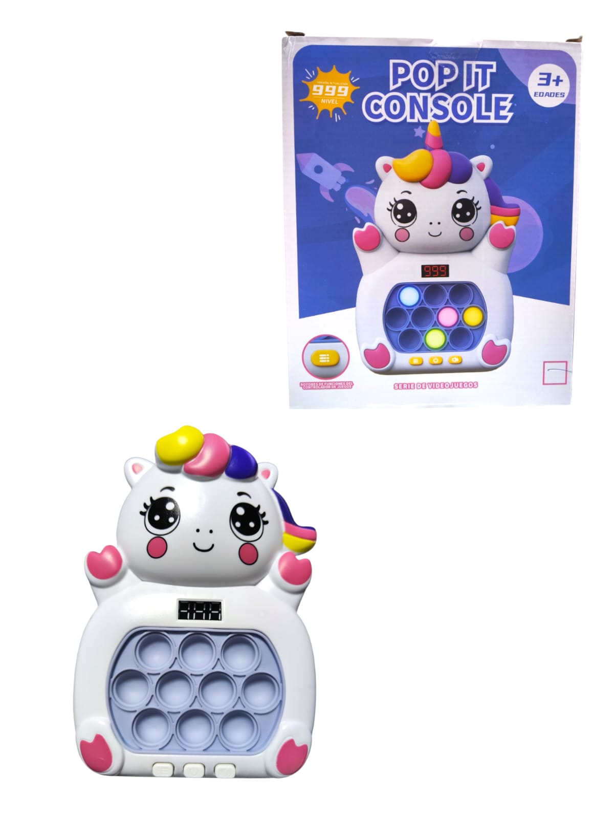 CONSOLA  ANTI ESTRÉS POP IT ELECTRÓNICO - 2