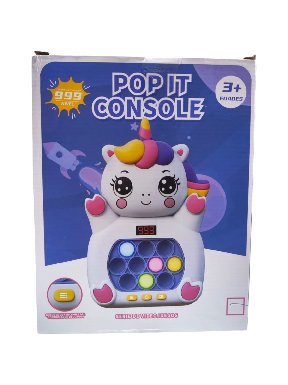 CONSOLA  ANTI ESTRÉS POP IT ELECTRÓNICO - 4