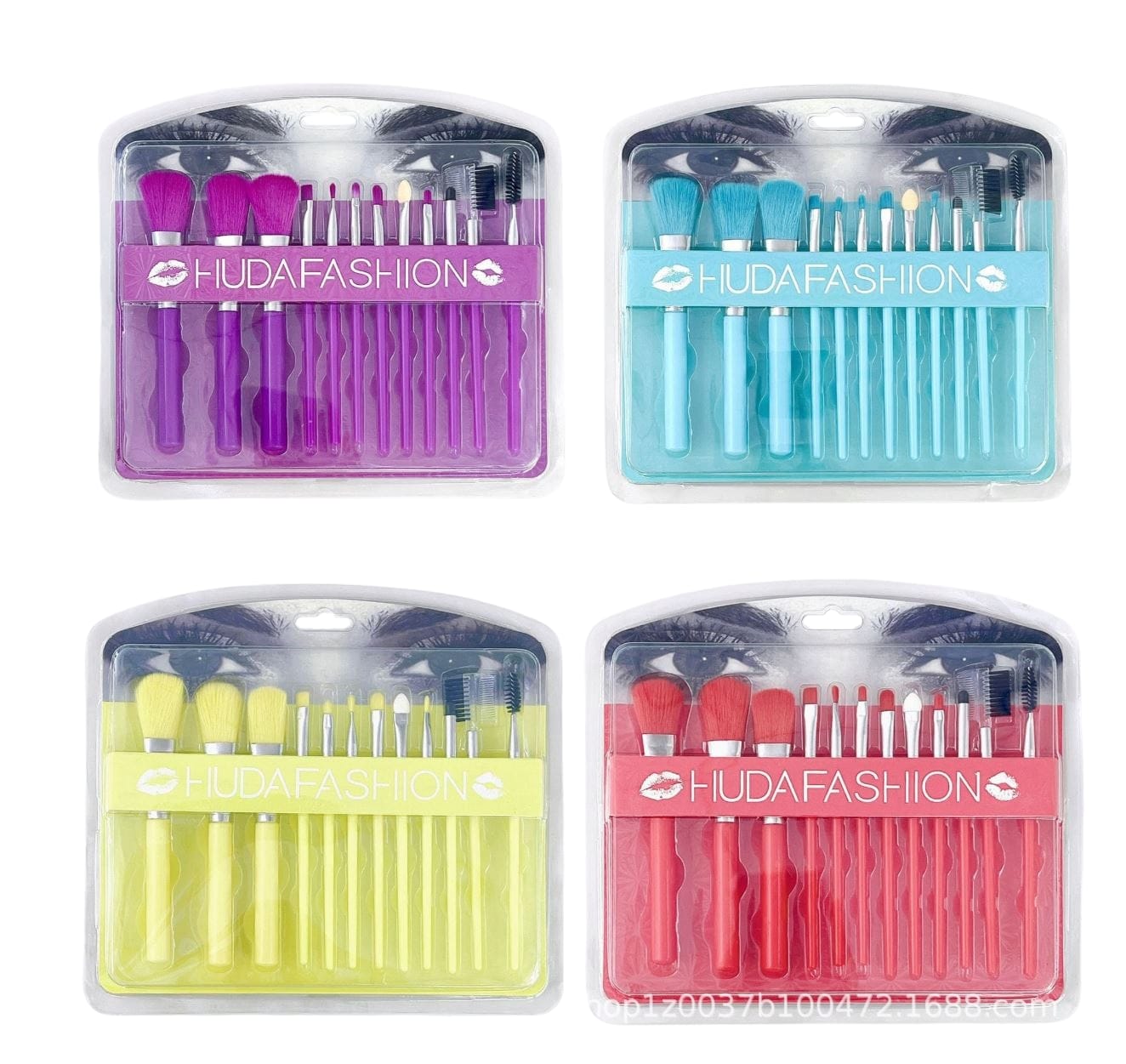 SET 12 BROCHAS MAQUILLAJE FOREMANSHOP - 1