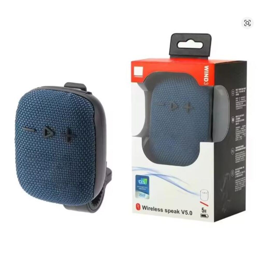 PARLANTE BLUETOOTH PORTATIL PARA BICICLETA Y MOTO - 4