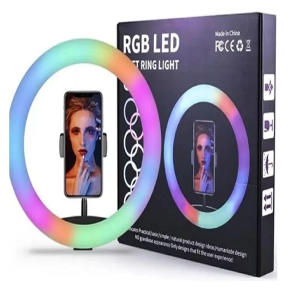 ARO LUZ 30 CM CON TRIPODE - 1