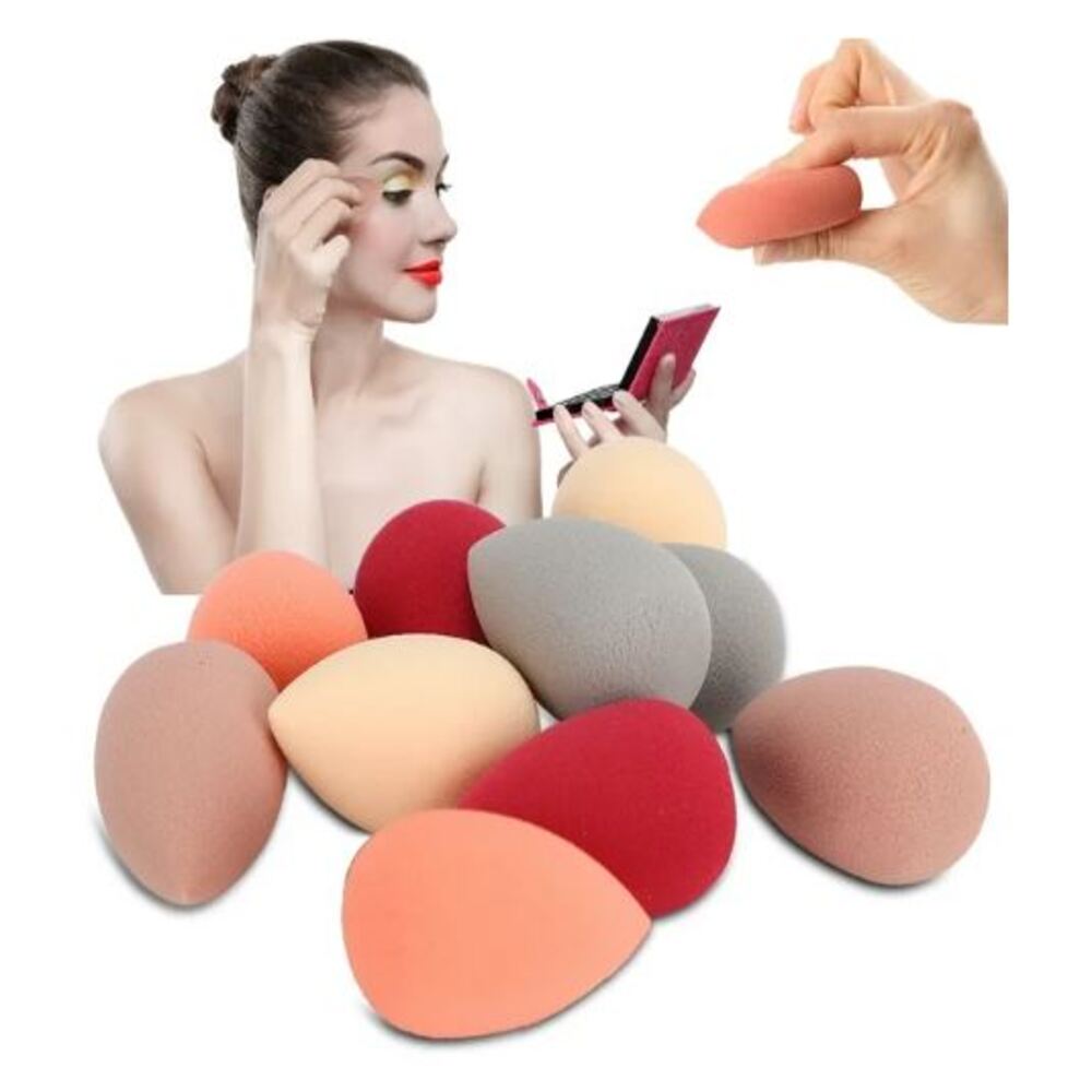 10 UDS DE ESPONJAS DE MAQUILLAJE DE BELLEZA - 3