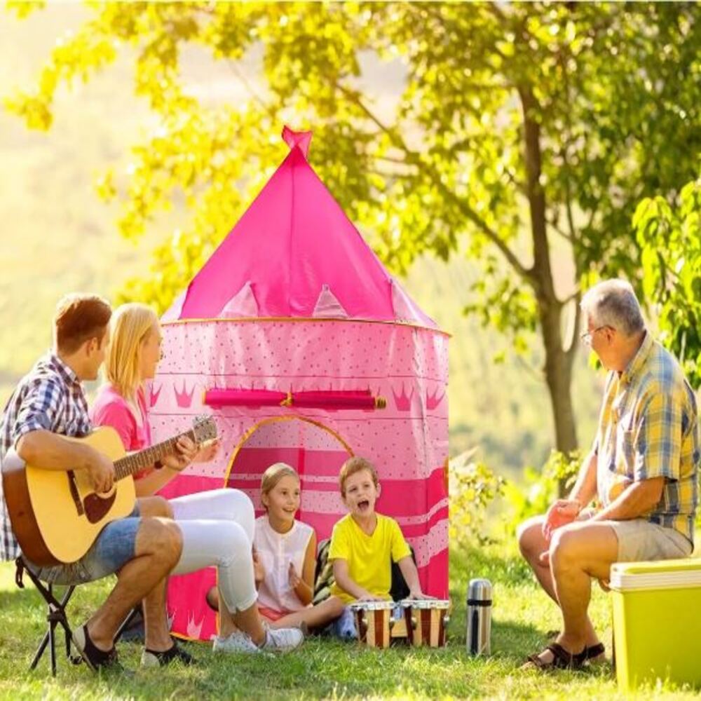 CARPA CASTILLO CASITA PORTATIL PARA NIÑAS - 2
