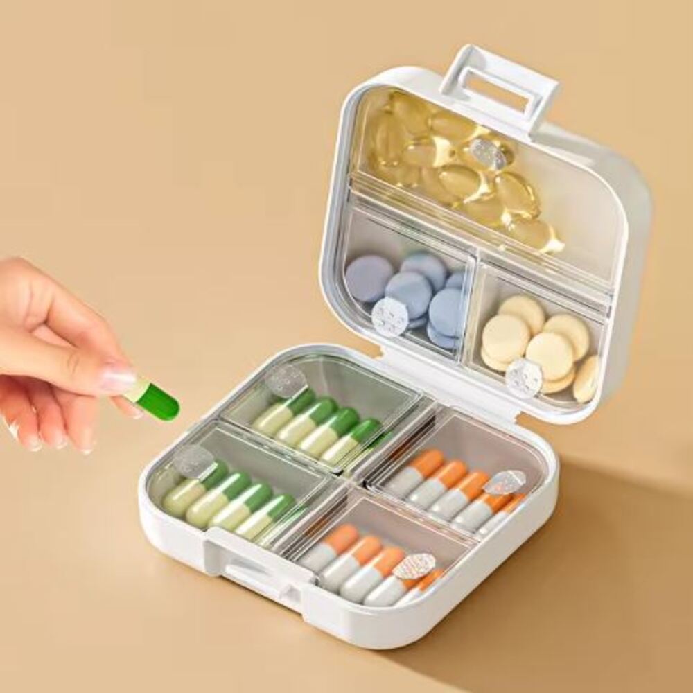 PASTILLERO PORTATIL PARA VIAJE - 3