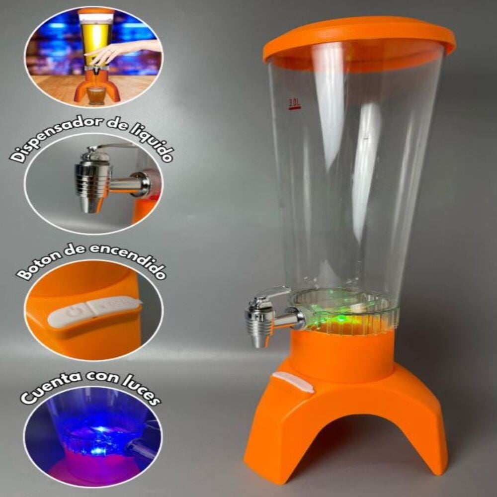 DISPENSADOR DE  BEBIDAS  MUSICAL  DE 3L - 2