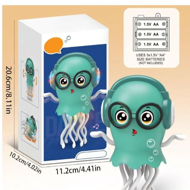 JUGUETES ELECTRICO PULPO INTERACTIVO - 2