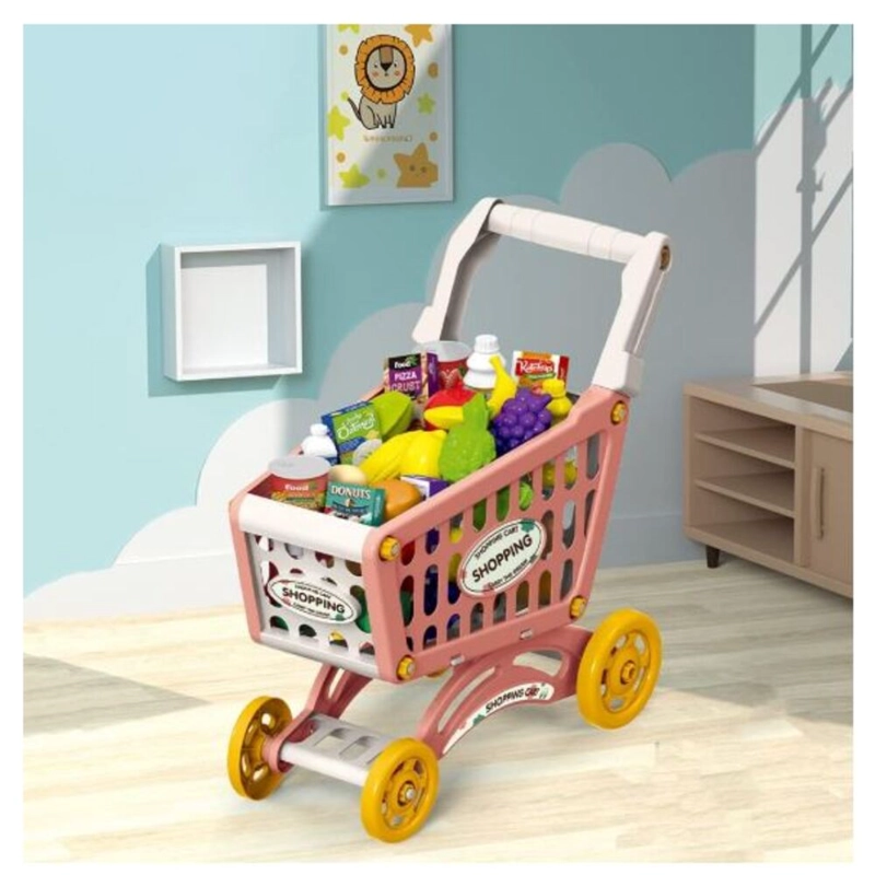 JUGUETE DE CARRITO DE COMPRAS PARA NIÑAS - 2