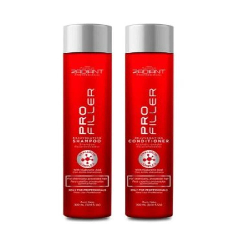 RADIANT PRO FILLER REJUVENATING SHAMPOO  + ACONDICIONADOR 300ML - 1