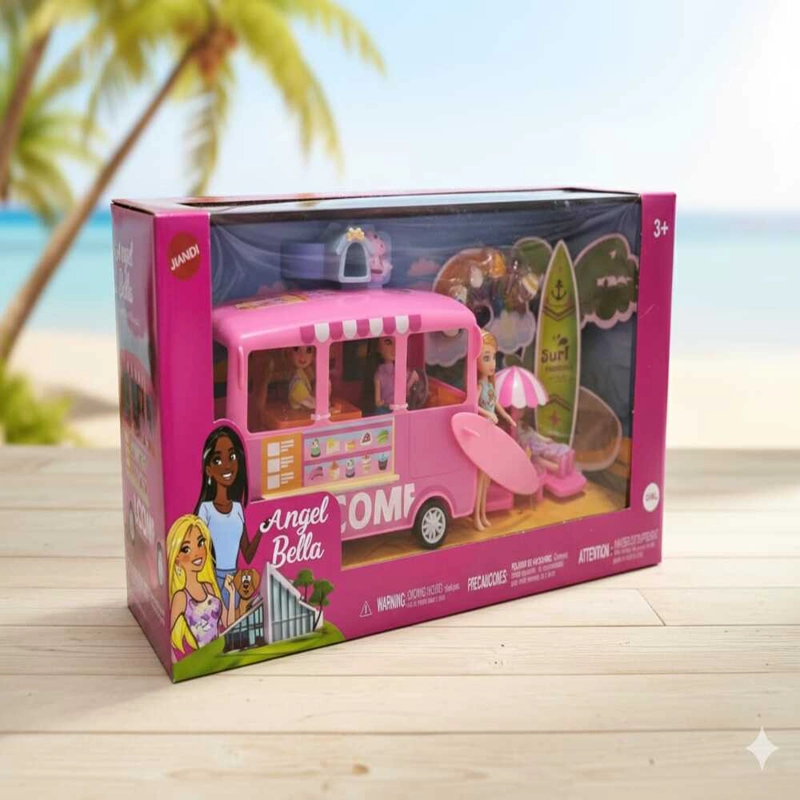 CAMION DE MUÑECA DE DULCES Y HELADOS - 1
