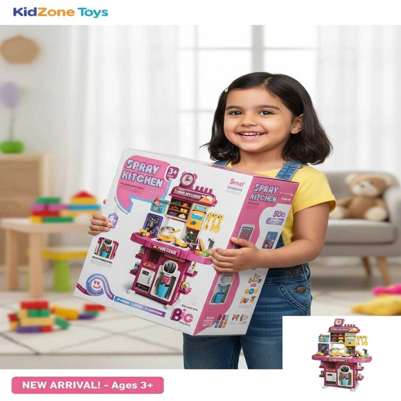 JUEGO DE COCINA PARA NIÑAS CON SONIDO Y LUZ - 2