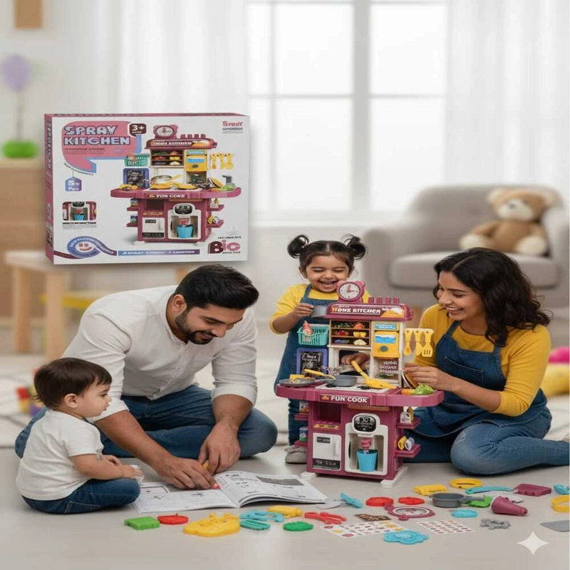JUEGO DE COCINA PARA NIÑAS CON SONIDO Y LUZ - 3