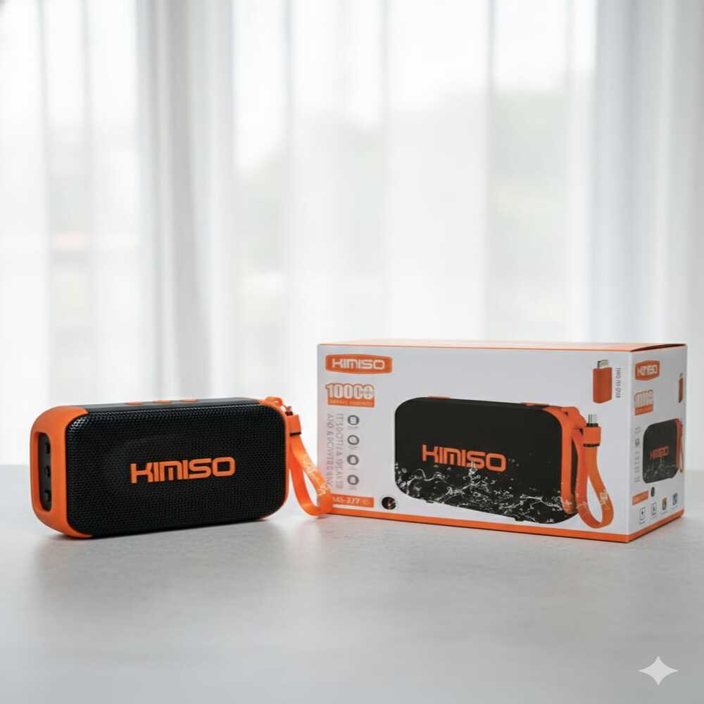 PARLANTE INALÁMBRICO RECARGABLE CON POWER BANK - 1