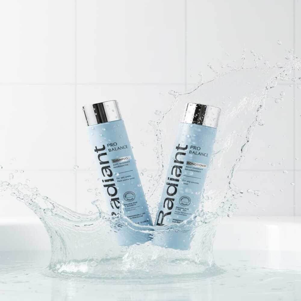 SHAMPOO RADIANT PRO BALANCE + ACONDICIONADOR 300ML - 1