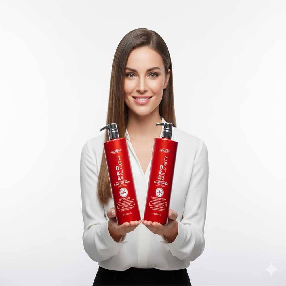SHAMPOO RADIANT  PRO FILLER SHAMPOO + ACONDICIONADOR 1LITRO - 3
