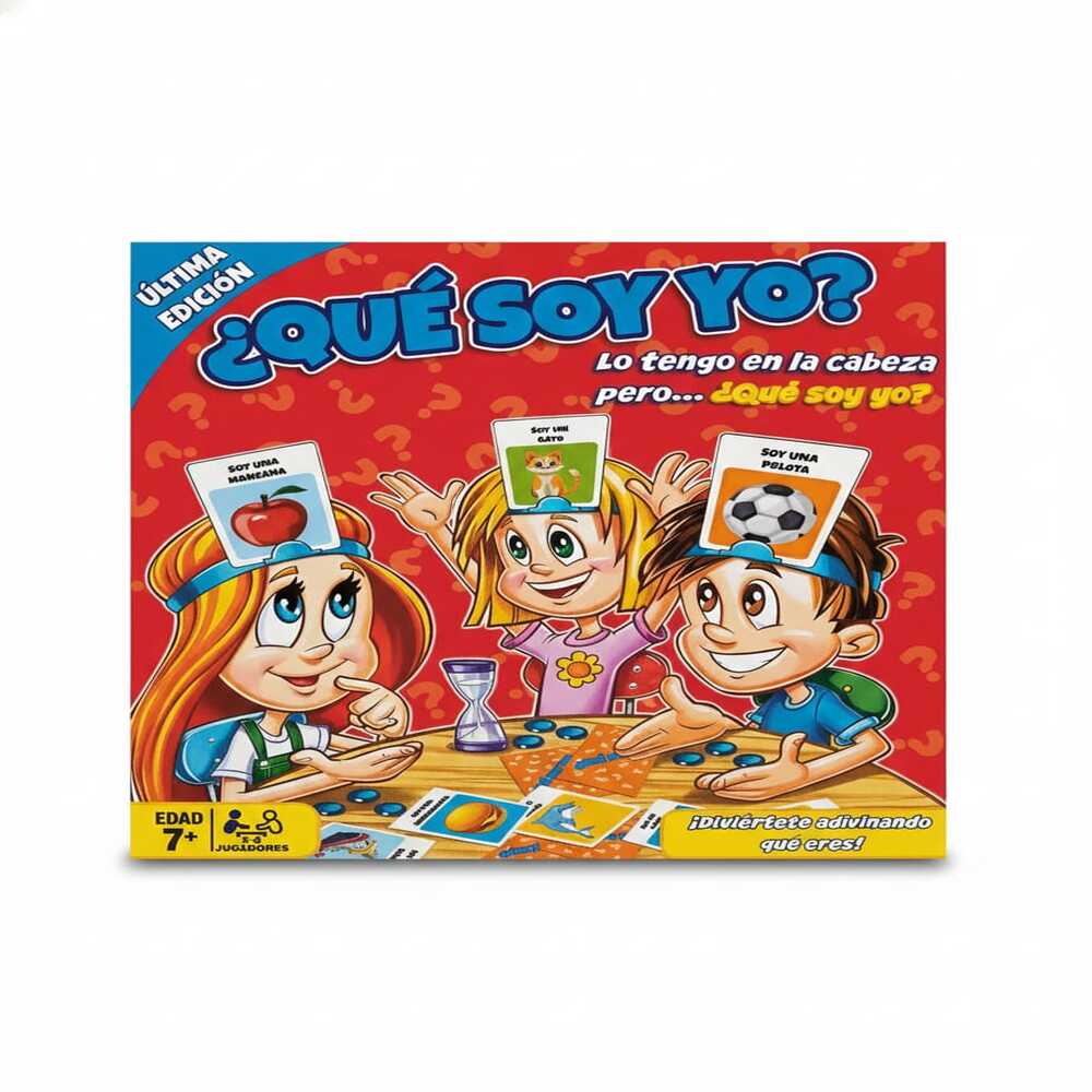 JUEGO DE MESA ¿QUÉ SOY YO ADIVINANZAS FAMILIAR - 1