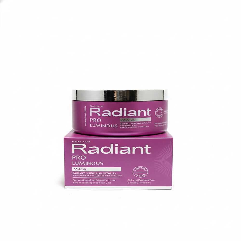 MASCARILLA RADIANT PRO LUMINOUS PRESENTACIÓN 350 G - 3