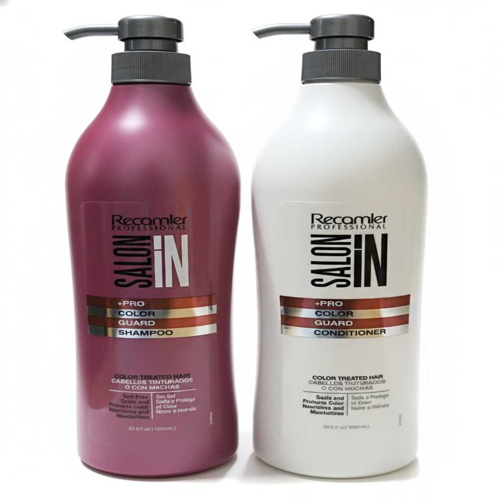 SALON IN COLOR GUARD SHAMPOO 1LT+ ACONDICIONADOR - 1
