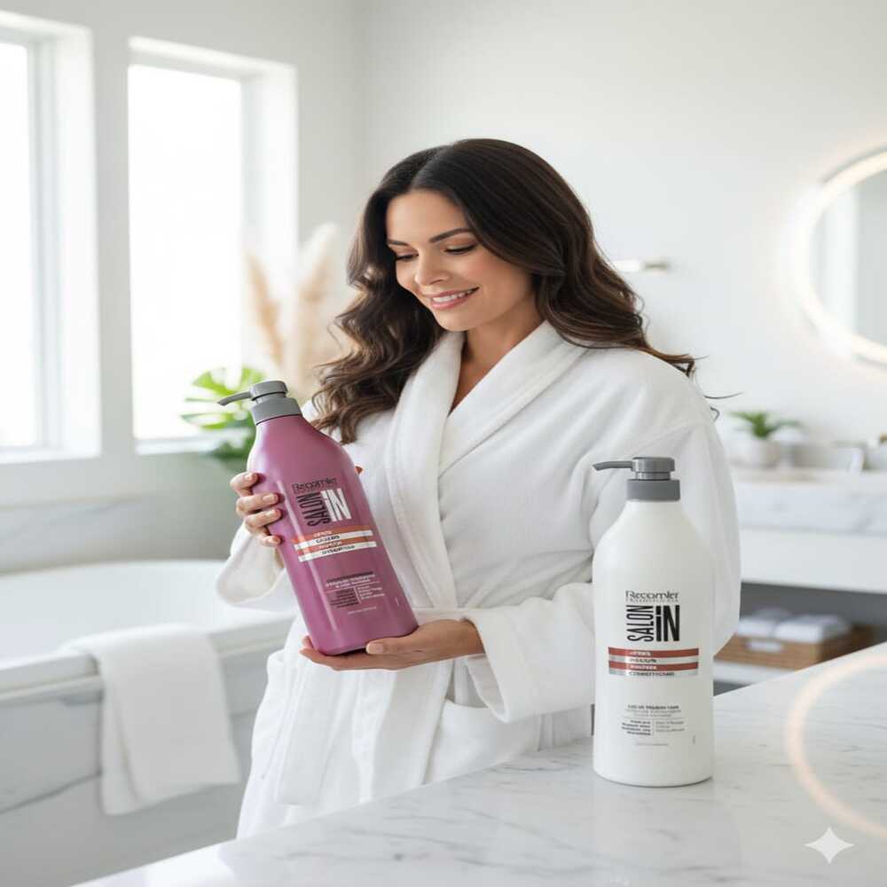 SALON IN COLOR GUARD SHAMPOO 1LT+ ACONDICIONADOR - 2
