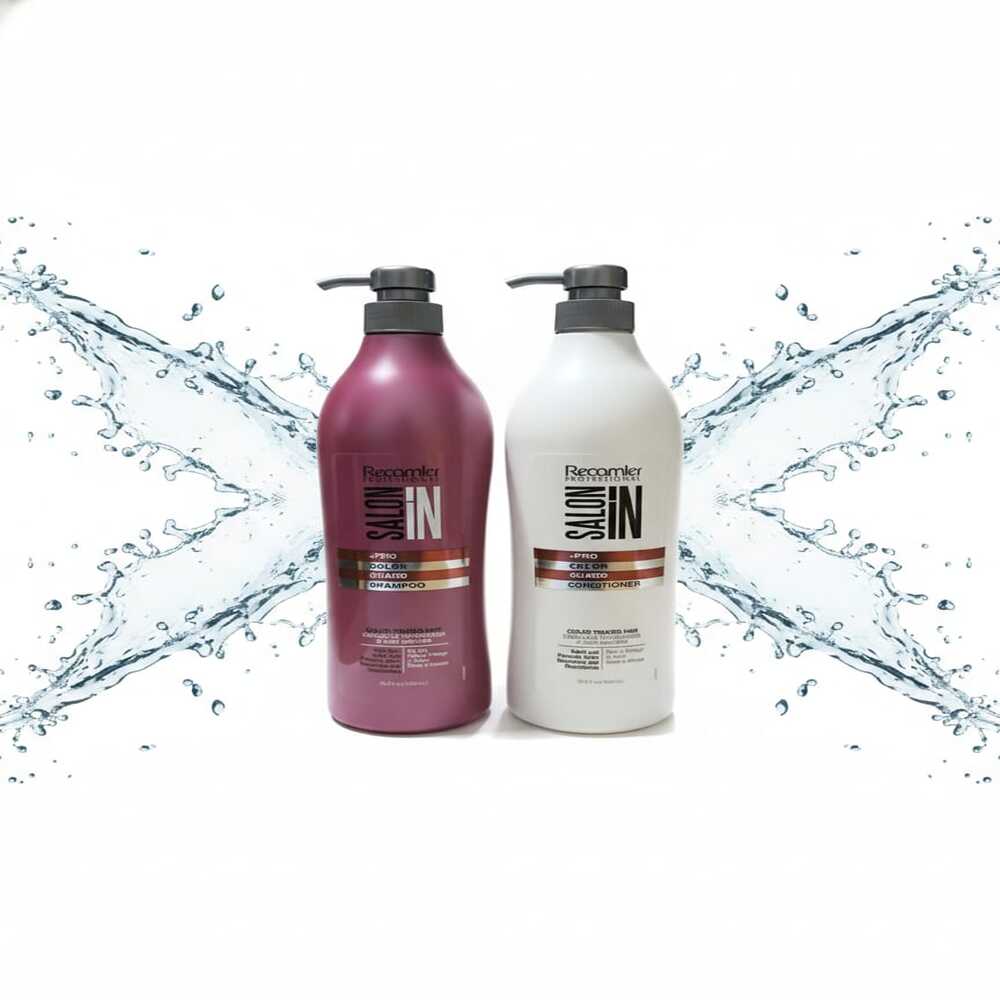 SALON IN COLOR GUARD SHAMPOO 1LT+ ACONDICIONADOR - 4