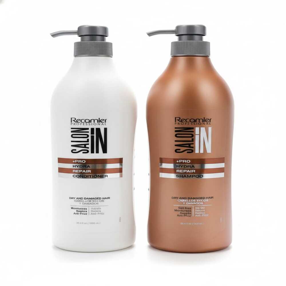 SALON IN HYDRA REPAIR SHAMPOO 1LT + ACONDICIONADOR - 1
