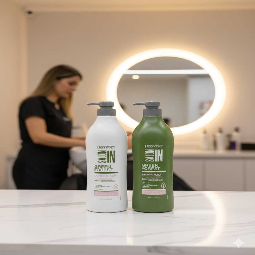 SALON IN GREEN FOREST SHAMPOO 1 LT + ACONDICIONADOR - 3