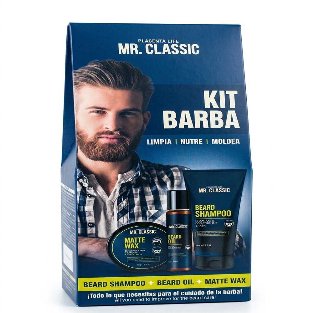 KIT COMPLETO PARA BARBA MR. CLASSIC - 1