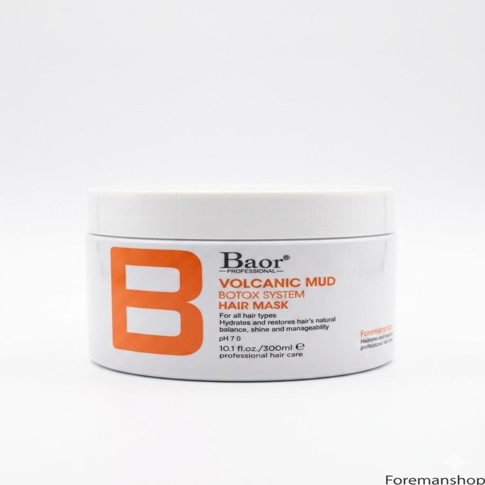 KIT BOTOX VOLCANIC MUD - SHAMPOO500ML + ACONDICIONADOR300ML + MASCARILLA300ML - 4