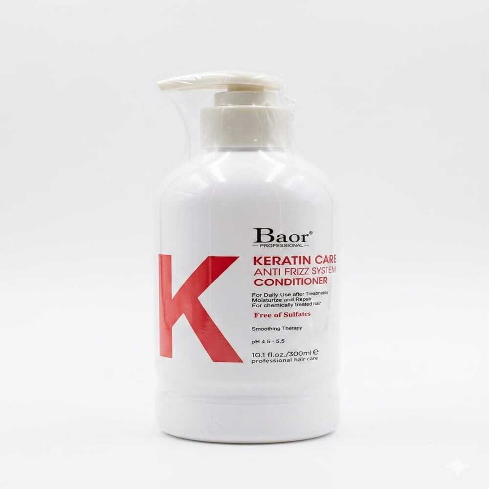 KIT KERATIN CARE ANTI FRIZZ SHAMPOO 500ML + ACONDICIONADOR300ML + MASCARILLA300ML - 3