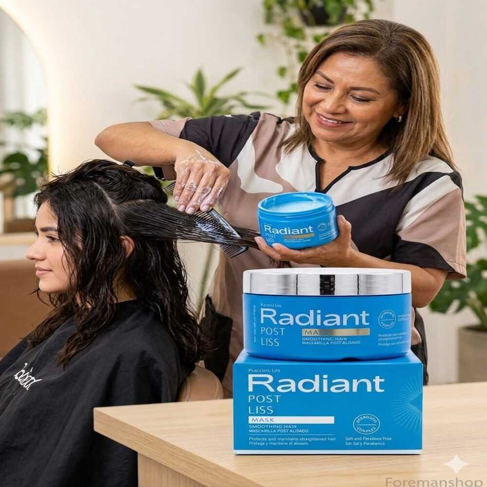 MASCARILLA POST ALISADO RADIANT POST LISS 350G - 4
