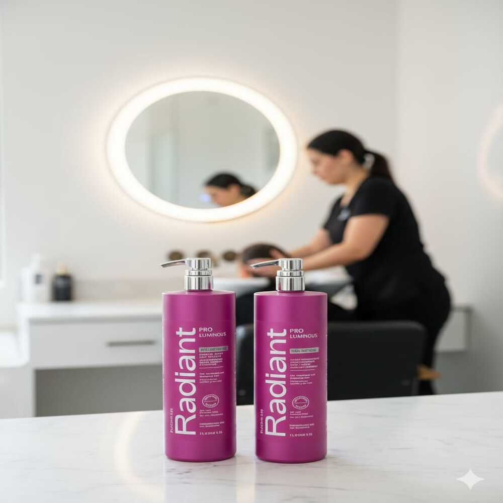RADIANT PRO LUMINOUS SHAMPOO 1 LT + ACONDICIONADOR - 3