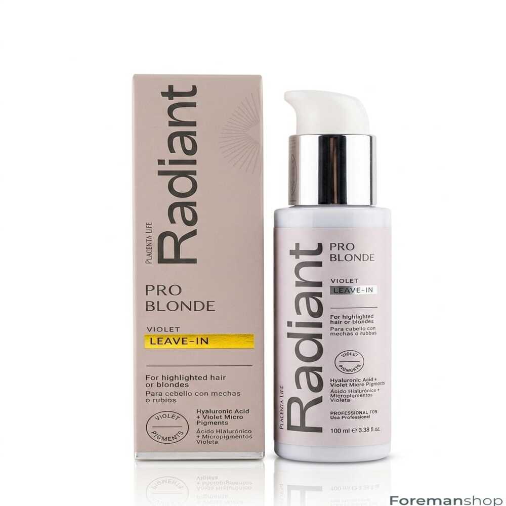 RADIANT PRO BLONDE VIOLET LEAVE-IN - 1