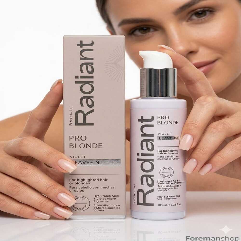 RADIANT PRO BLONDE VIOLET LEAVE-IN - 2