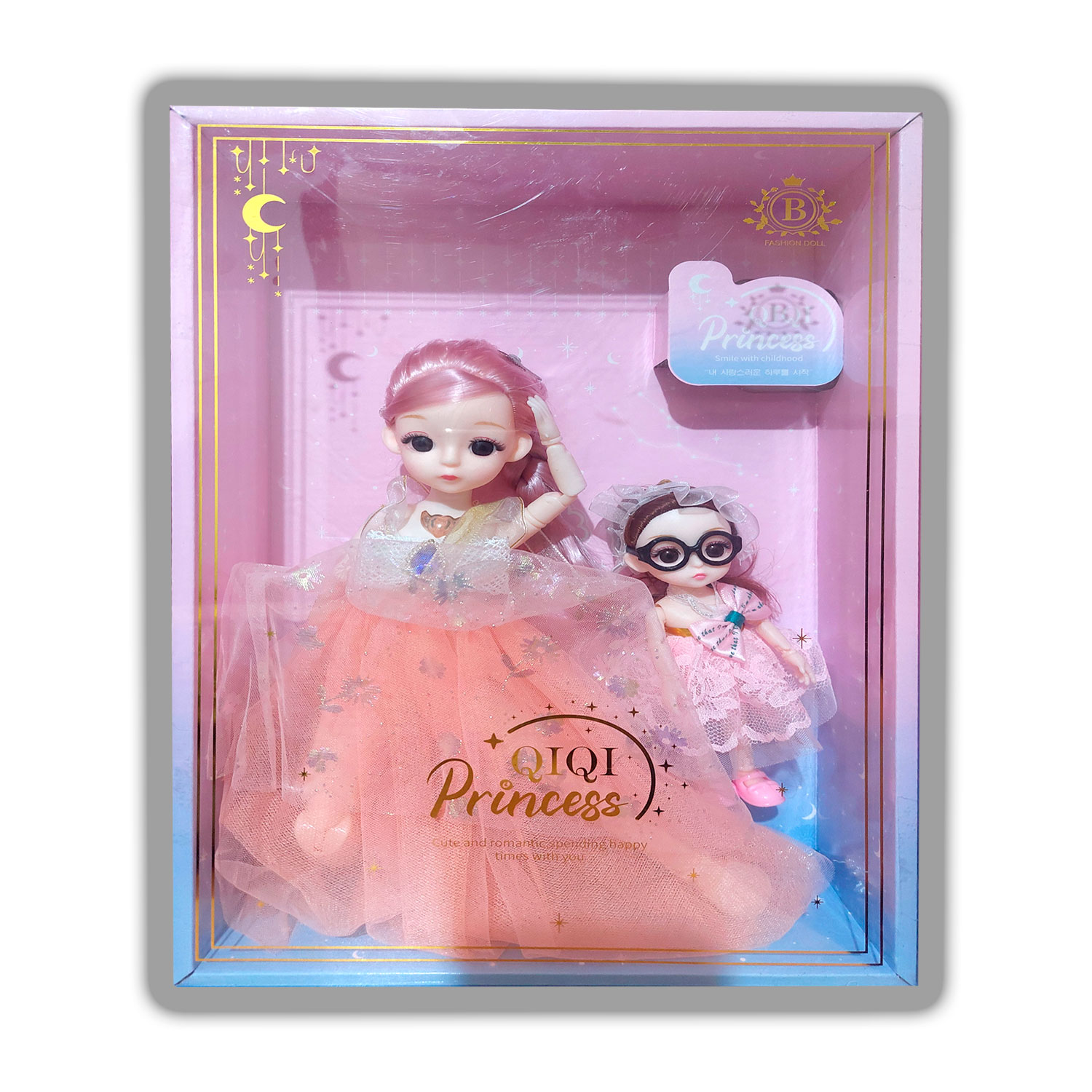 MUÑECA PRINCESA COREANA ARTICULABLE CON SONIDO - 1