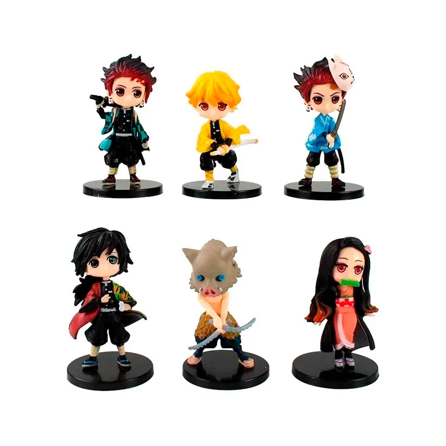 PACK KIMETSU NO YAIBA 6 FIGURAS COLECCIONABLES - 1