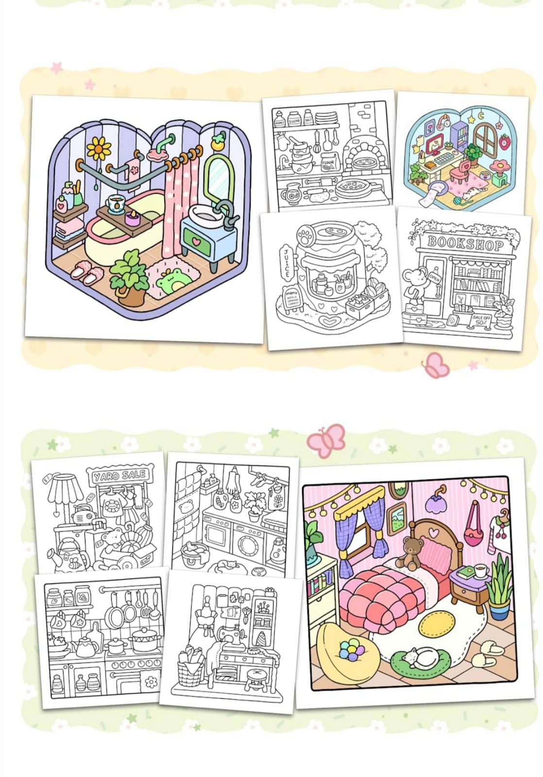 LITTLE CÓRNER - COCOWYO COLORING BOOK- LIBRO PARA COLOREAR EN TENDENCIA - 2
