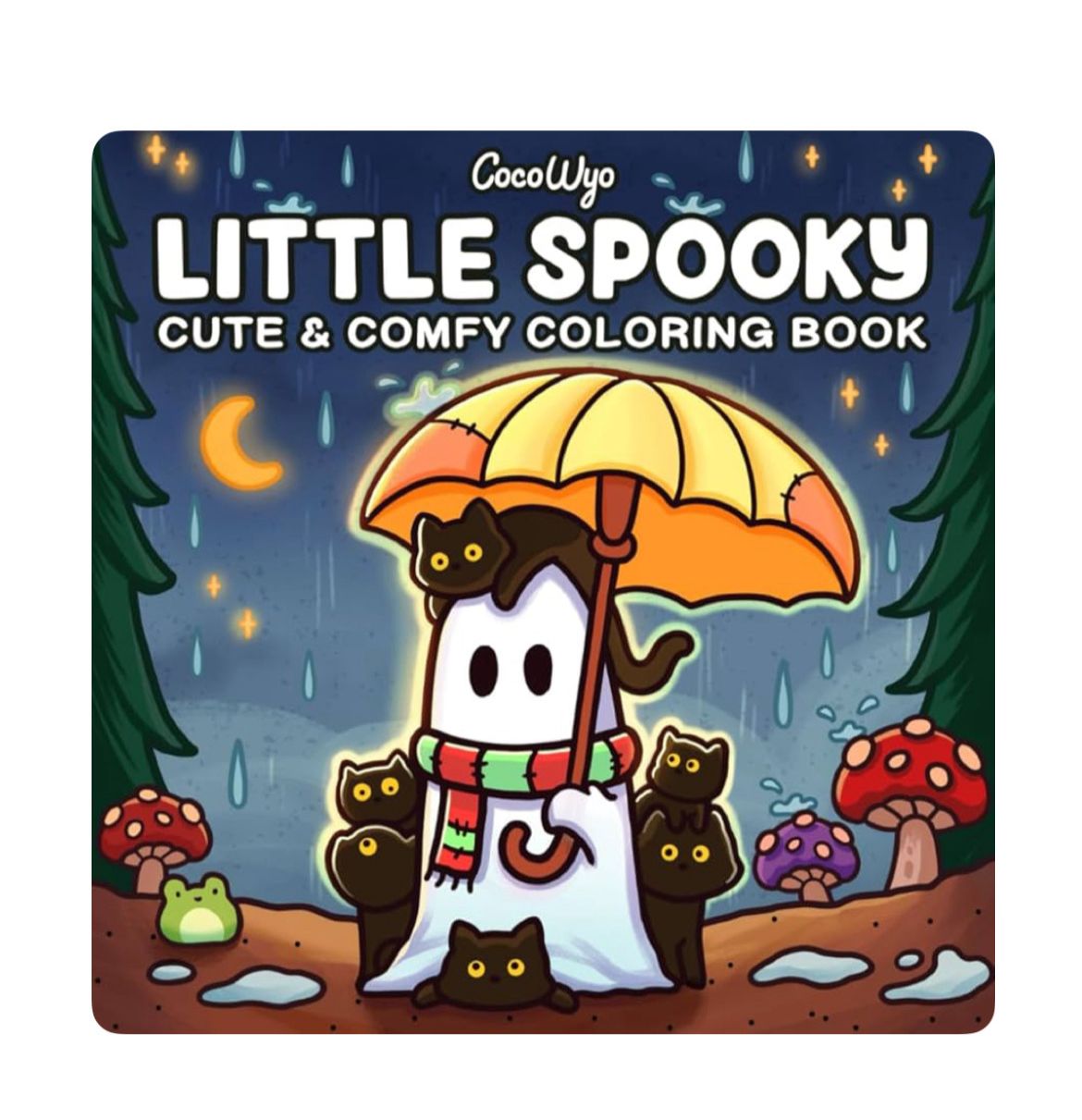 LITTLE SPOOKY COLORING BOOK- COCOWYO LIBRO PARA COLOREAR EN TENDENCIA - 1