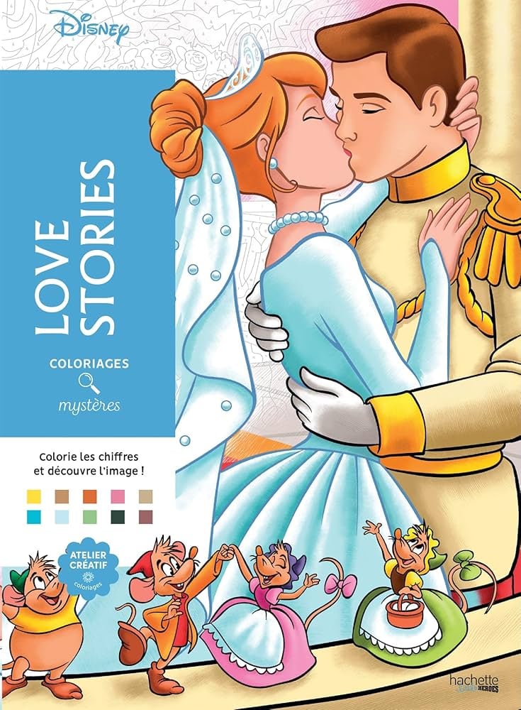 LIBRO DIBUJOS PARA COLOREAR DISNEY - DESCUBRIR EL MISTERIO POR NÚMEROS - 1