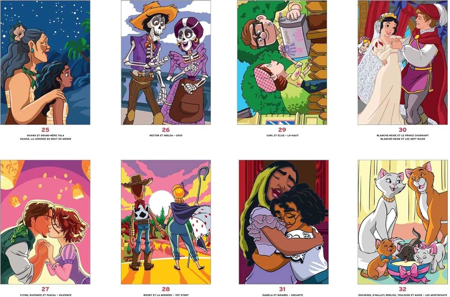 LIBRO DIBUJOS PARA COLOREAR DISNEY - DESCUBRIR EL MISTERIO POR NÚMEROS - 2