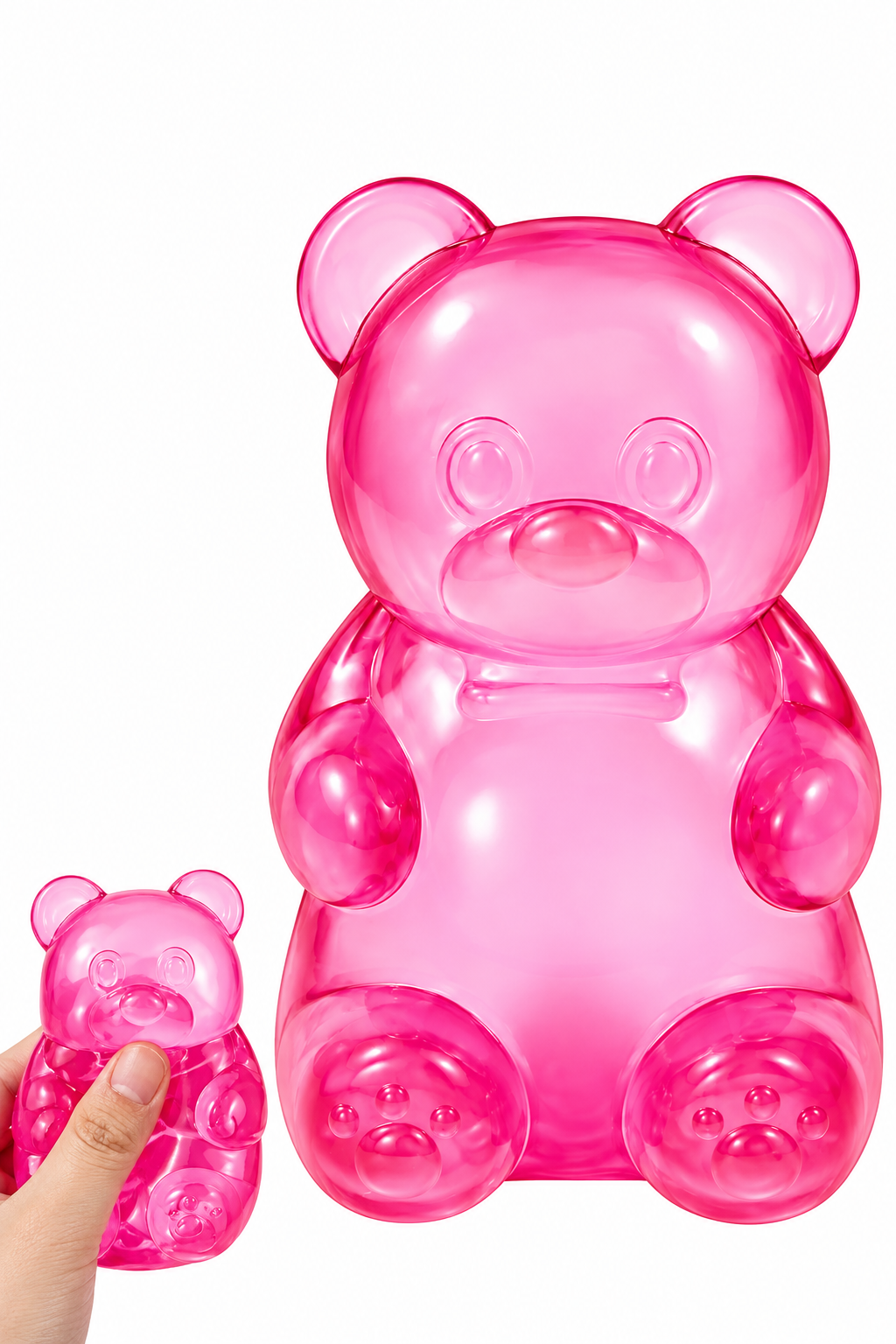 SQUISHY OSO ANTIESTRÉS SOFT BEAR - TIPO NEE DOH JUGUETE SENSORIAL SUAVE Y ELÁSTICO - 1