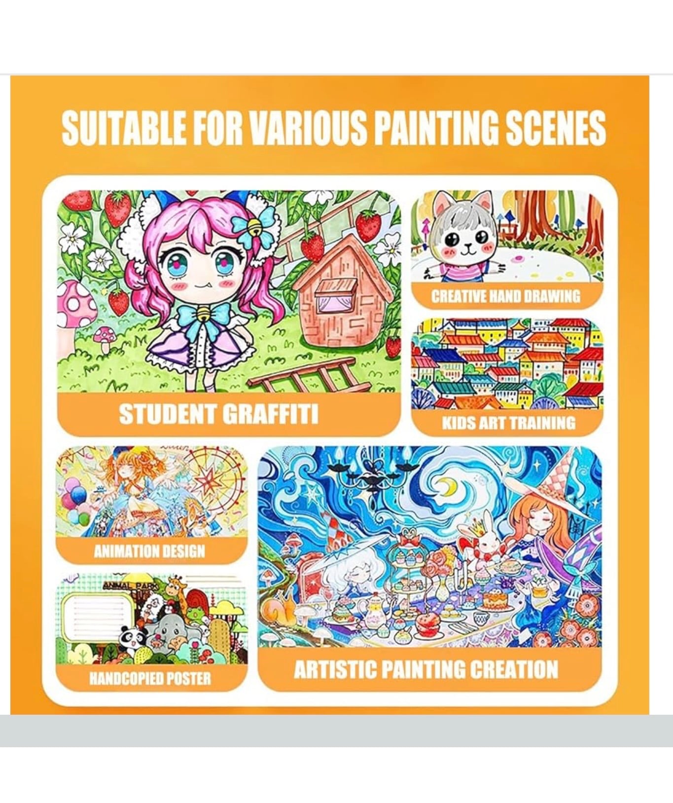 PLUMONES TOUCH DE 80 DOBLE PUNTA + LIBRO PARA COLOREAR
COCOWYO COZY K POP - 4