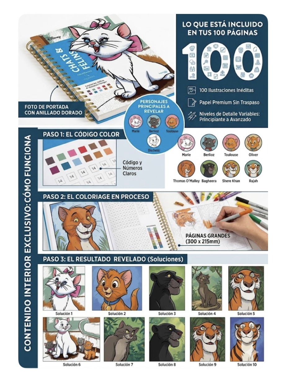 PLUMONES DUAL BRUSH PUNTA
PINCEL 120 COLORES CON ESTUCHE + LIBRO DISNEY PARA COLOREAR POR NÚMEROS - 2