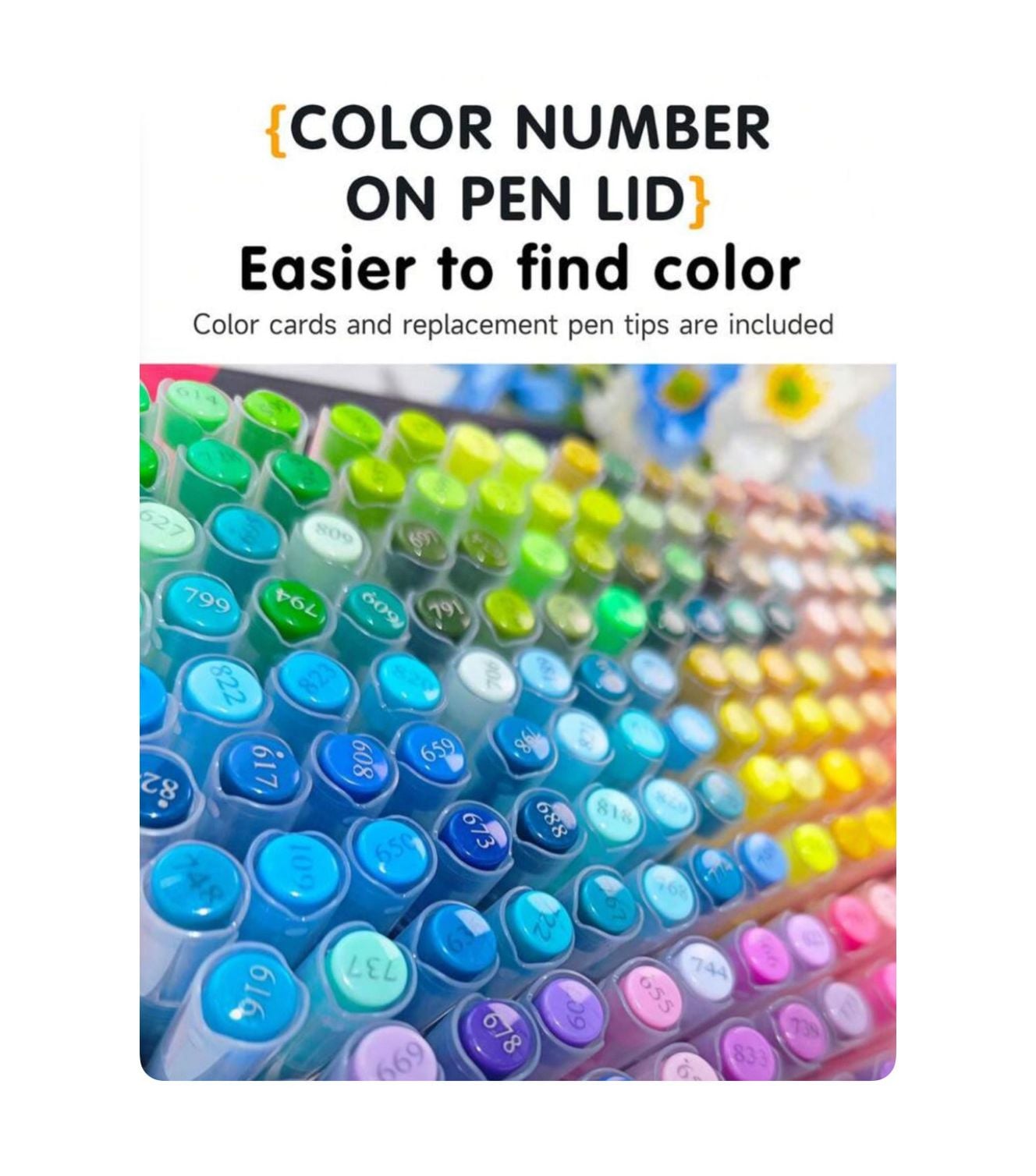 PLUMONES ACRÍLICOS X 60+ LIBRO DISNEY PARA COLOREAR POR NÚMEROS /  60 COLORES + LIBRO DISNEY - 4