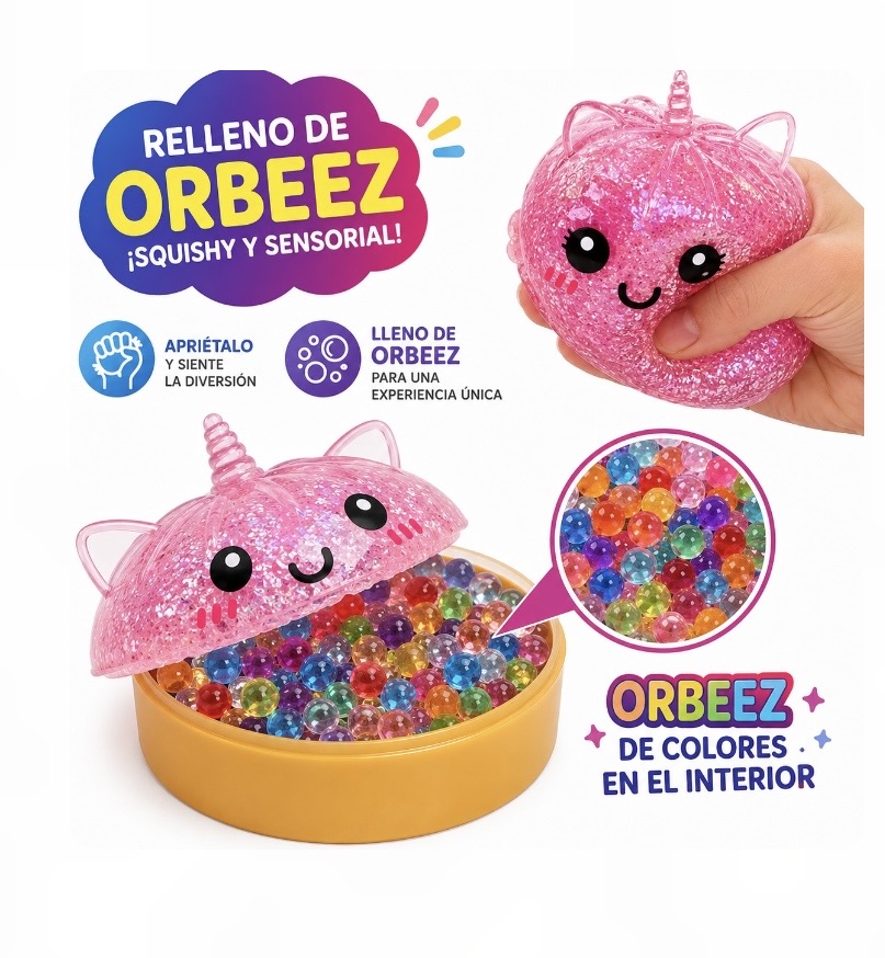 SQUISHY DUMPLING UNICORNIO SORPRESA MISTERY DUMPLING GRANDE - 2