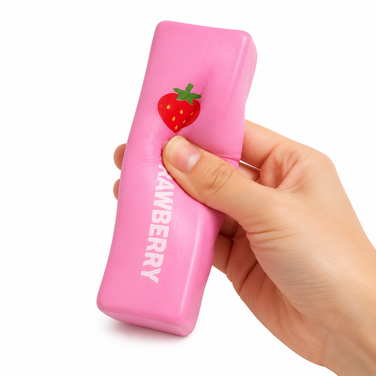 SQUISHY BUTTER MANTEQUILLA AROMA FRESA JUGUETE ANTIESTRES - 2